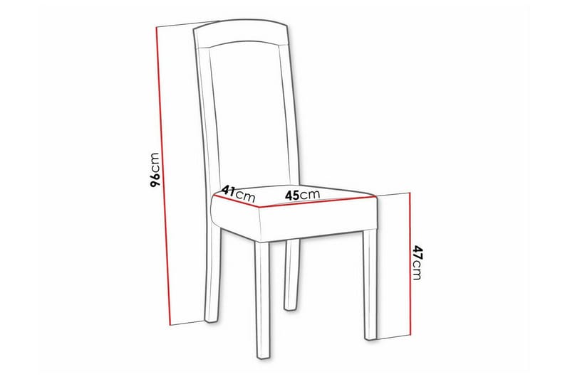 Rowden Spisestol - Lyse brun - Møbler - Stoler - Spisestuestoler & kjøkkenstoler