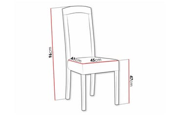Rowden Spisestol - Mørkegrå - Møbler - Stoler - Spisestuestoler & kjøkkenstoler