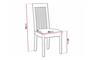 Rowden Spisestol - Svart - Møbler - Stoler - Spisestuestoler & kjøkkenstoler