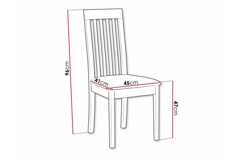 Rowden Spisestol - Svart - Møbler - Stoler - Spisestuestoler & kjøkkenstoler