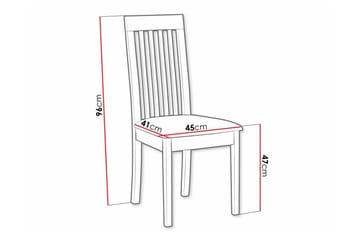 Rowden Spisestol - Svart - Møbler - Stoler - Spisestuestoler & kjøkkenstoler