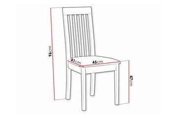 Rowden Spisestol - Svart - Møbler - Stoler - Spisestuestoler & kjøkkenstoler