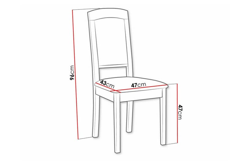 Rowden Spisestol - Svart - Møbler - Stoler - Spisestuestoler & kjøkkenstoler