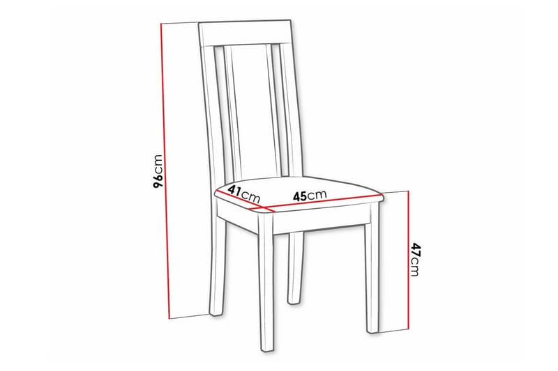Rowden Spisestol - Svart - Møbler - Stoler - Spisestuestoler & kjøkkenstoler