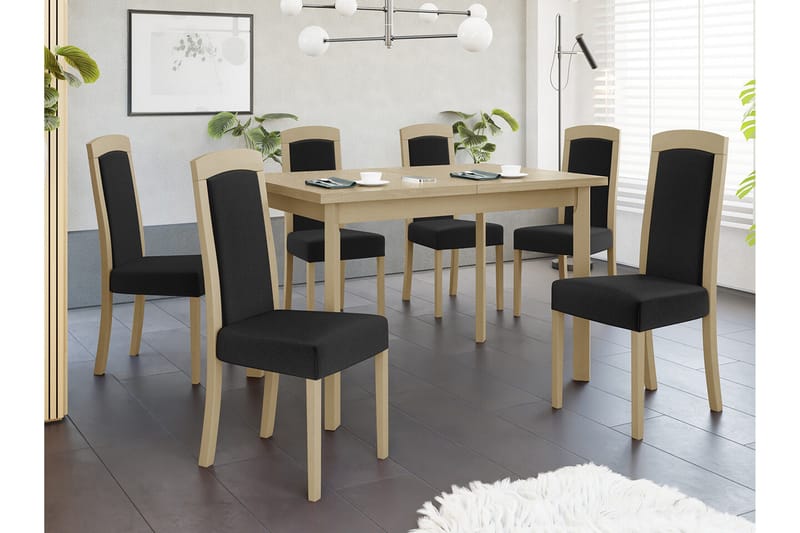 Rowden Spisestol - Svart - Møbler - Stoler - Spisestuestoler & kjøkkenstoler