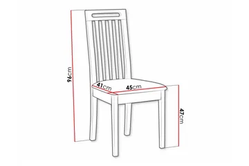 Rowden Spisestol - Svart - Møbler - Stoler - Spisestuestoler & kjøkkenstoler