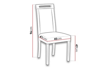 Rowden Spisestol - Svart - Møbler - Stoler - Spisestuestoler & kjøkkenstoler