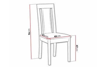 Rowden Spisestol - Svart - Møbler - Stoler - Spisestuestoler & kjøkkenstoler