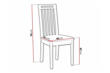 Rowden Spisestol - Svart - Møbler - Stoler - Spisestuestoler & kjøkkenstoler