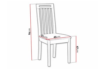 Rowden Spisestol - Svart - Møbler - Stoler - Spisestuestoler & kjøkkenstoler