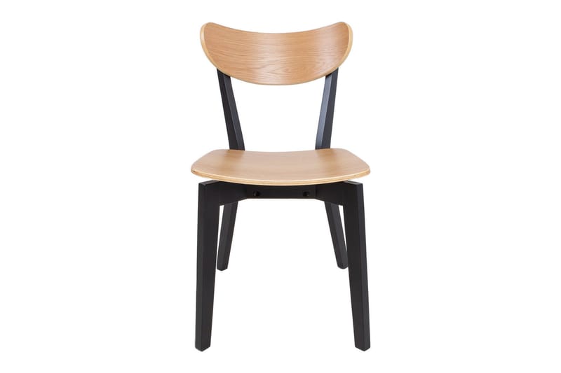 Roxby Stol Eik/Svart - Møbler - Stoler - Spisestuestoler & kjøkkenstoler