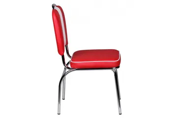 Sannes Spisestol - Rød - Møbler - Stoler - Spisestuestoler & kjøkkenstoler