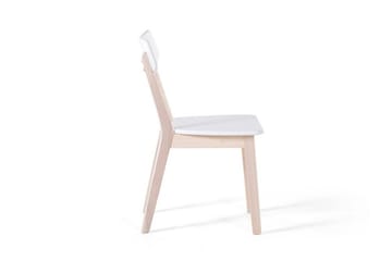 Santos Stol 2-pk - Hvit - Møbler - Stoler - Spisestuestoler & kjøkkenstoler