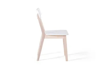 Santos Stol 2-pk - Hvit - Møbler - Stoler - Spisestuestoler & kjøkkenstoler