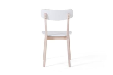 Santos Stol 2-pk - Hvit - Møbler - Stoler - Spisestuestoler & kjøkkenstoler