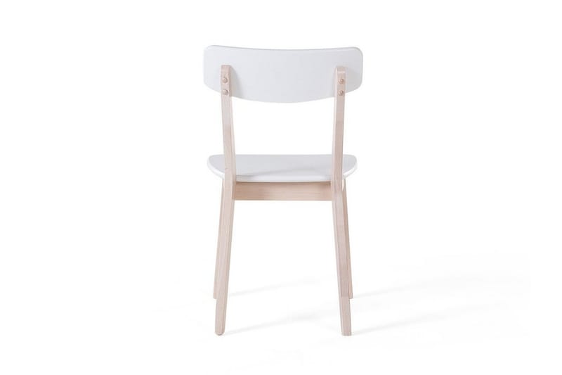 Santos Stol 2-pk - Hvit - Møbler - Stoler - Spisestuestoler & kjøkkenstoler