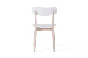 Santos Stol 2-pk - Hvit - Møbler - Stoler - Spisestuestoler & kjøkkenstoler