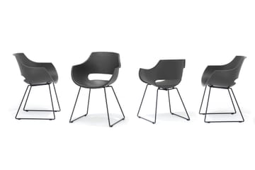 Saranzak Stol 60 cm - Grå - Møbler - Stoler - Spisestuestoler & kjøkkenstoler