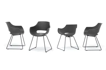 Saranzak Stol 60 cm - Grå - Møbler - Stoler - Spisestuestoler & kjøkkenstoler