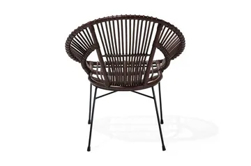 Sarita Stol 2-pk - Brun - Møbler - Stoler - Spisestuestoler & kjøkkenstoler