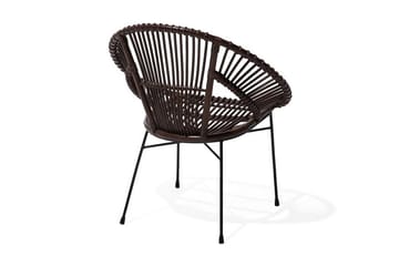 Sarita Stol 2-pk - Brun - Møbler - Stoler - Spisestuestoler & kjøkkenstoler