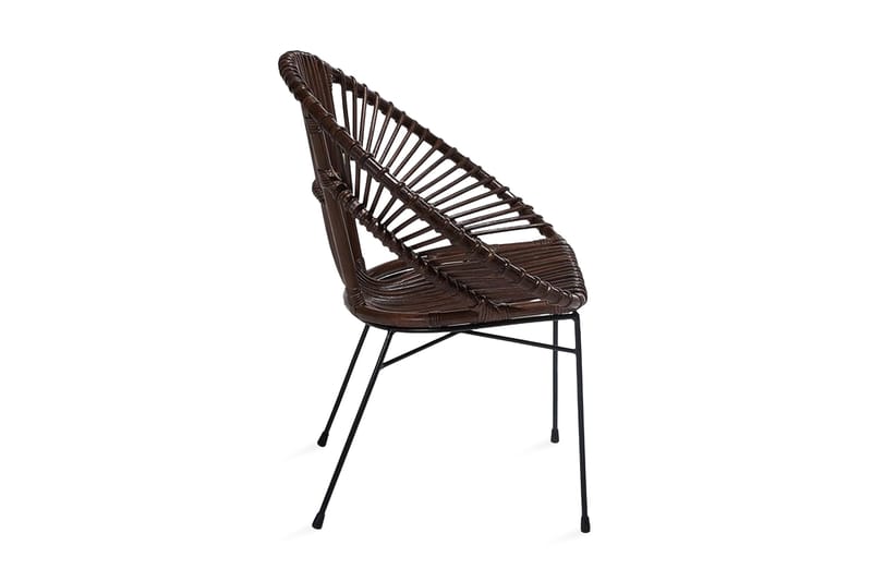 Sarita Stol 2-pk - Brun - Møbler - Stoler - Spisestuestoler & kjøkkenstoler