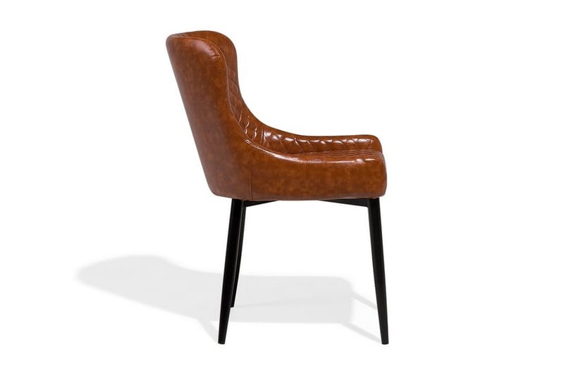 Solano Stol 2-pk - Brun - Møbler - Stoler - Spisestuestoler & kjøkkenstoler