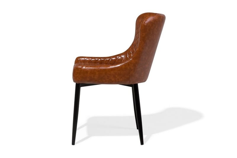 Solano Stol 2-pk - Brun - Møbler - Stoler - Spisestuestoler & kjøkkenstoler