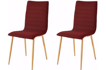 Solothurn Spisestol - Rød - Møbler - Stoler - Spisestuestoler & kjøkkenstoler