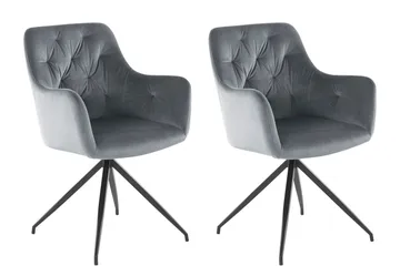 Southease Karmstol - Grå - Møbler - Stoler - Spisestuestoler & kjøkkenstoler