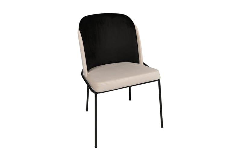 Spisestol Drickby - Svart/Beige - Møbler - Stoler - Spisestuestoler & kjøkkenstoler