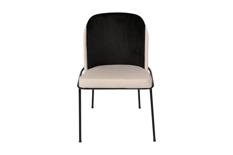 Spisestol Drickby - Svart/Beige - Møbler - Stoler - Spisestuestoler & kjøkkenstoler