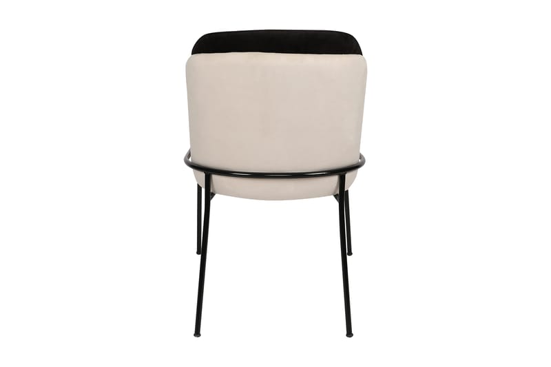 Spisestol Drickby - Svart/Beige - Møbler - Stoler - Spisestuestoler & kjøkkenstoler