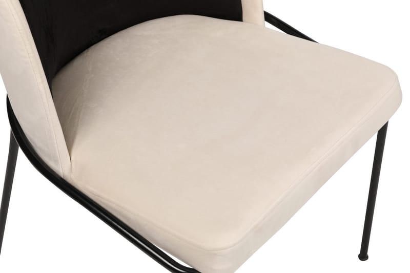 Spisestol Drickby - Svart/Beige - Møbler - Stoler - Spisestuestoler & kjøkkenstoler