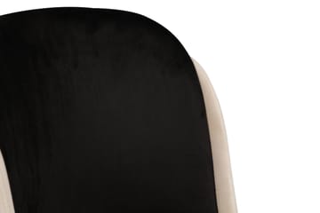 Spisestol Drickby - Svart/Beige - Møbler - Stoler - Spisestuestoler & kjøkkenstoler