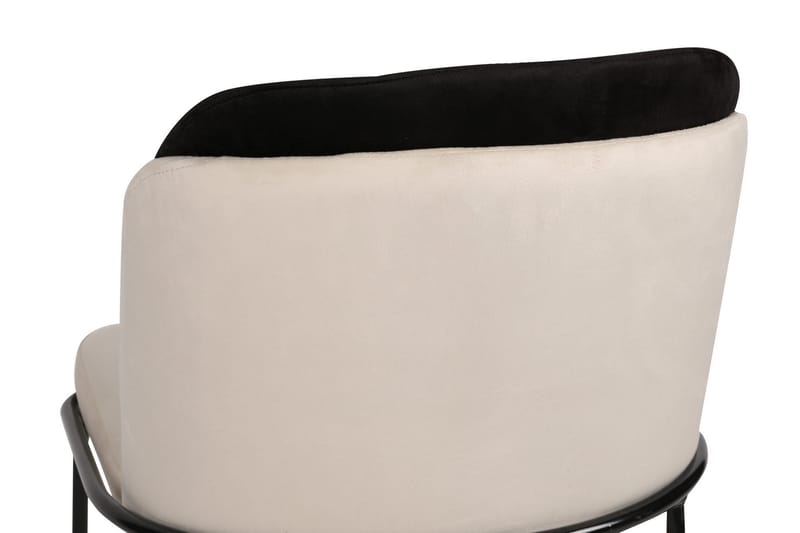 Spisestol Drickby - Svart/Beige - Møbler - Stoler - Spisestuestoler & kjøkkenstoler