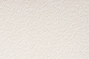 Spisestol Gemmiano - Hvit / Svart / Teddy - Møbler - Stoler - Spisestuestoler & kjøkkenstoler