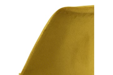 Spisestol Gusten - Gul/Svart - Møbler - Stoler - Spisestuestoler & kjøkkenstoler