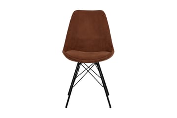 Spisestol Gusten - Oransje/Svart - Møbler - Stoler - Spisestuestoler & kjøkkenstoler