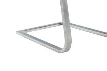 Spisestol Jack Kunstlær - Hvit/Krom - Møbler - Stoler - Spisestuestoler & kjøkkenstoler