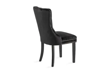 Spisestol Lossmen - Svart / Tre - Møbler - Stoler - Spisestuestoler & kjøkkenstoler