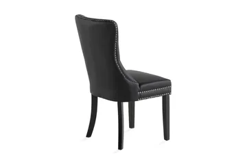 Spisestol Lossmen - Svart / Tre - Møbler - Stoler - Spisestuestoler & kjøkkenstoler