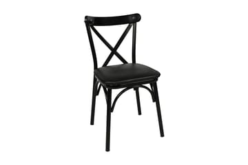 Spisestol Mirranch 4-pk - Svart - Møbler - Stoler - Spisestuestoler & kjøkkenstoler