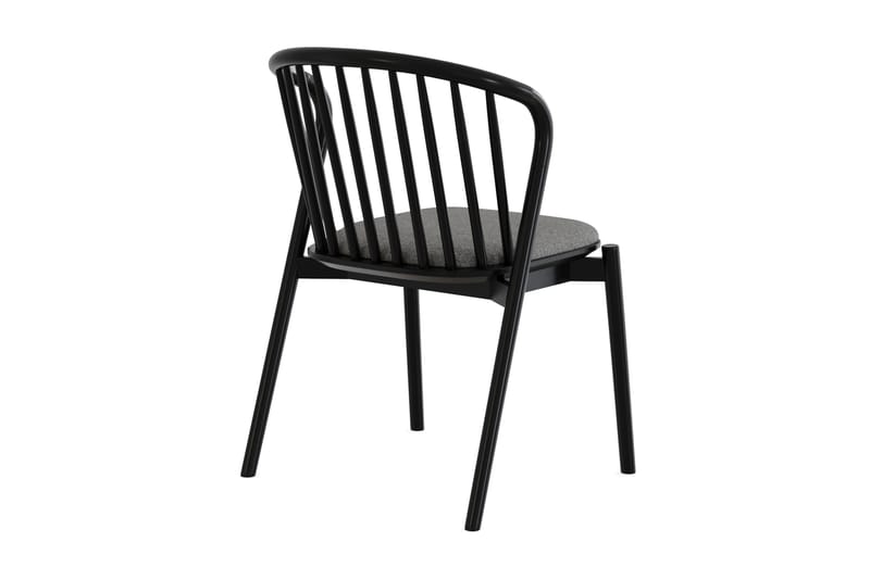 Spisestol Noira Eik - Svart - Møbler - Stoler - Spisestuestoler & kjøkkenstoler