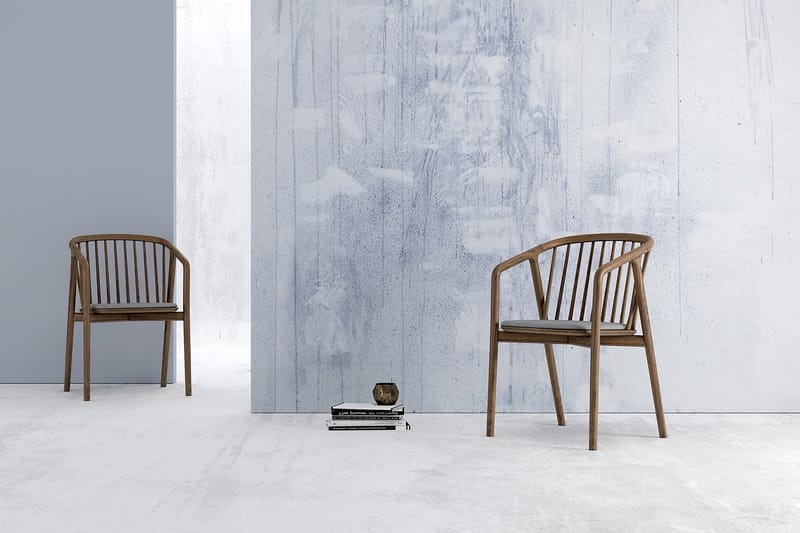 Spisestol Noira Valnøtt - Valnøtt / Brun - Møbler - Stoler - Spisestuestoler & kjøkkenstoler