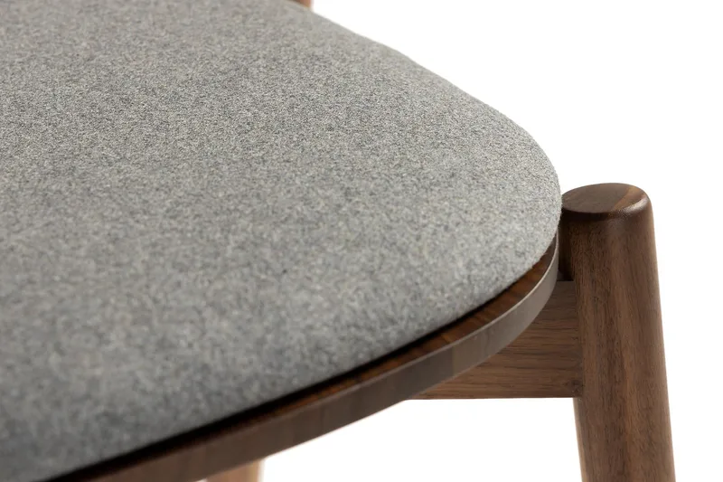 Spisestol Noira Valnøtt - Valnøtt / Brun - Møbler - Stoler - Spisestuestoler & kjøkkenstoler