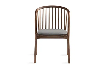 Spisestol Noira Valnøtt - Valnøtt / Brun - Møbler - Stoler - Spisestuestoler & kjøkkenstoler