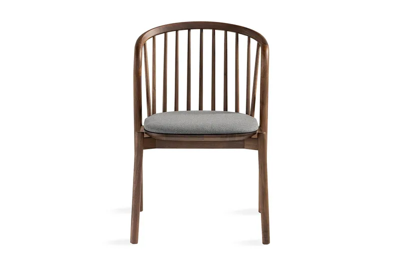 Spisestol Noira Valnøtt - Valnøtt / Brun - Møbler - Stoler - Spisestuestoler & kjøkkenstoler