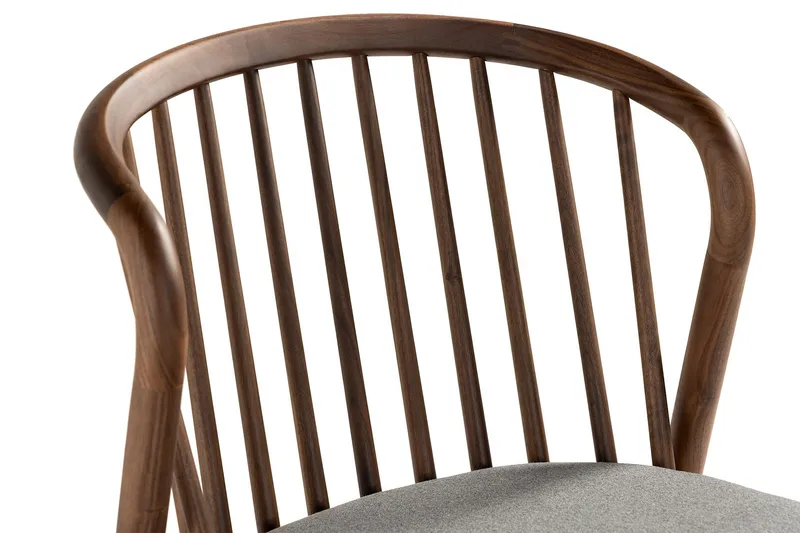 Spisestol Noira Valnøtt - Valnøtt / Brun - Møbler - Stoler - Spisestuestoler & kjøkkenstoler