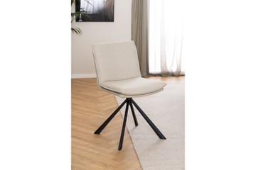 Spisestol Sanam - Beige - Møbler - Stoler - Spisestuestoler & kjøkkenstoler